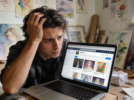 Etsy Sellers Abandon Platform Amid AI Art and Drop-Shipping Surge FAYFO.com