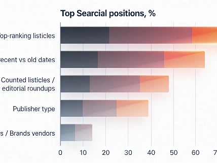 Freshness and Numbers: The Real Drivers of Listicle Rankings FAYFO Media