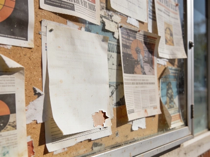 AI-Generated Flyers Flood Real-World Spaces, Readers Push Back