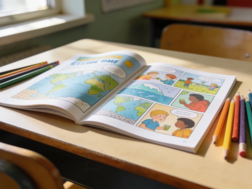 Printable Comic Helps Kids Understand Climate Change FAYFO.com