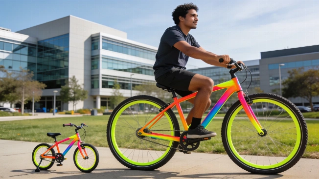 Mini Google Bike Unveiled for Google Partners and Mascots FAYFO.com