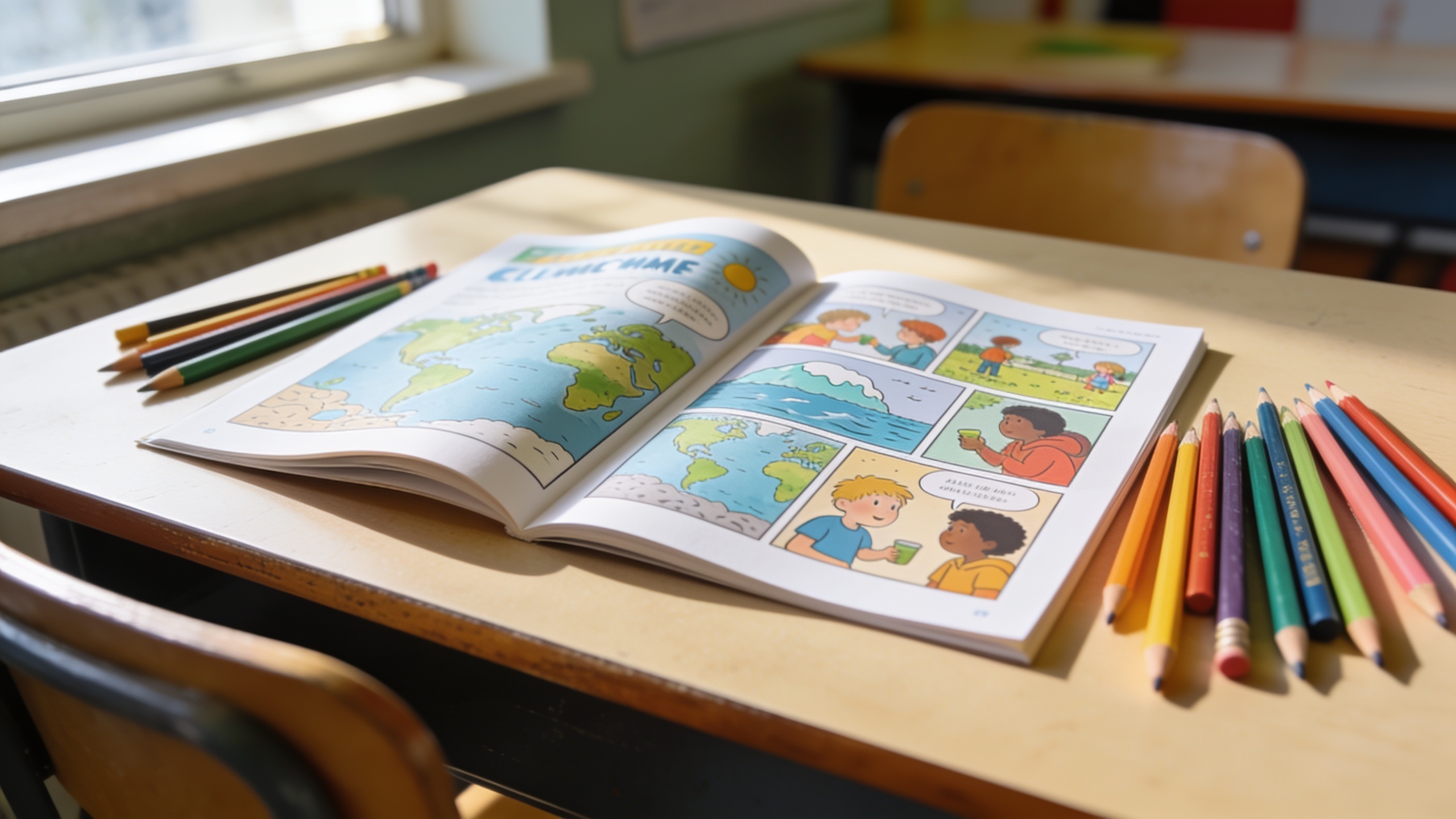 Printable Comic Helps Kids Understand Climate Change FAYFO.com